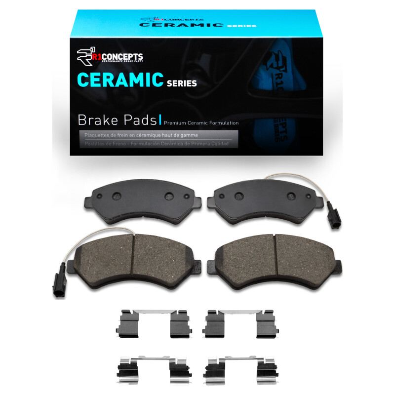 RAM Promaster 3500 Brake Pads - Front - R1 Concepts - Ceramic - `14-`22